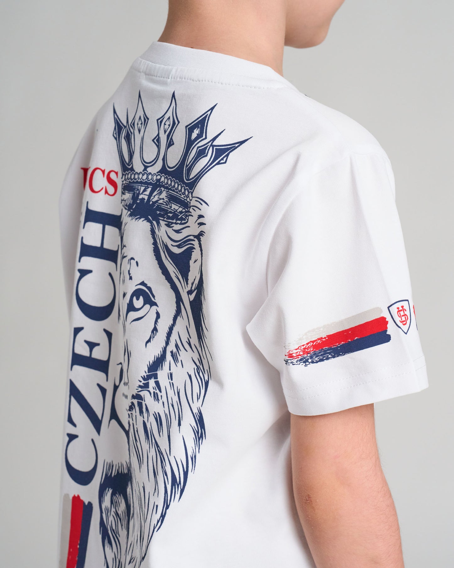 Detské tričko CZECH REPUBLIC WHITE