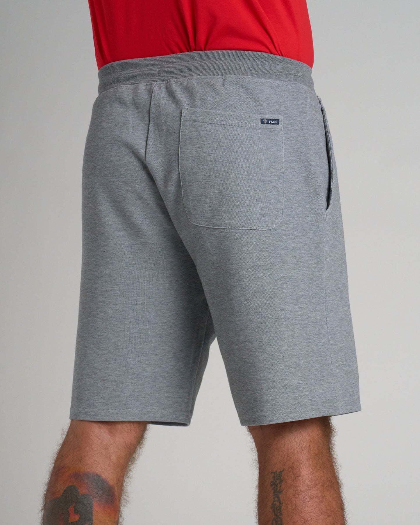 Pánske kraťasy HEXAGON GREY MELANGE