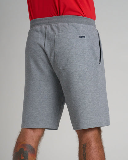 Pánske kraťasy HEXAGON GREY MELANGE