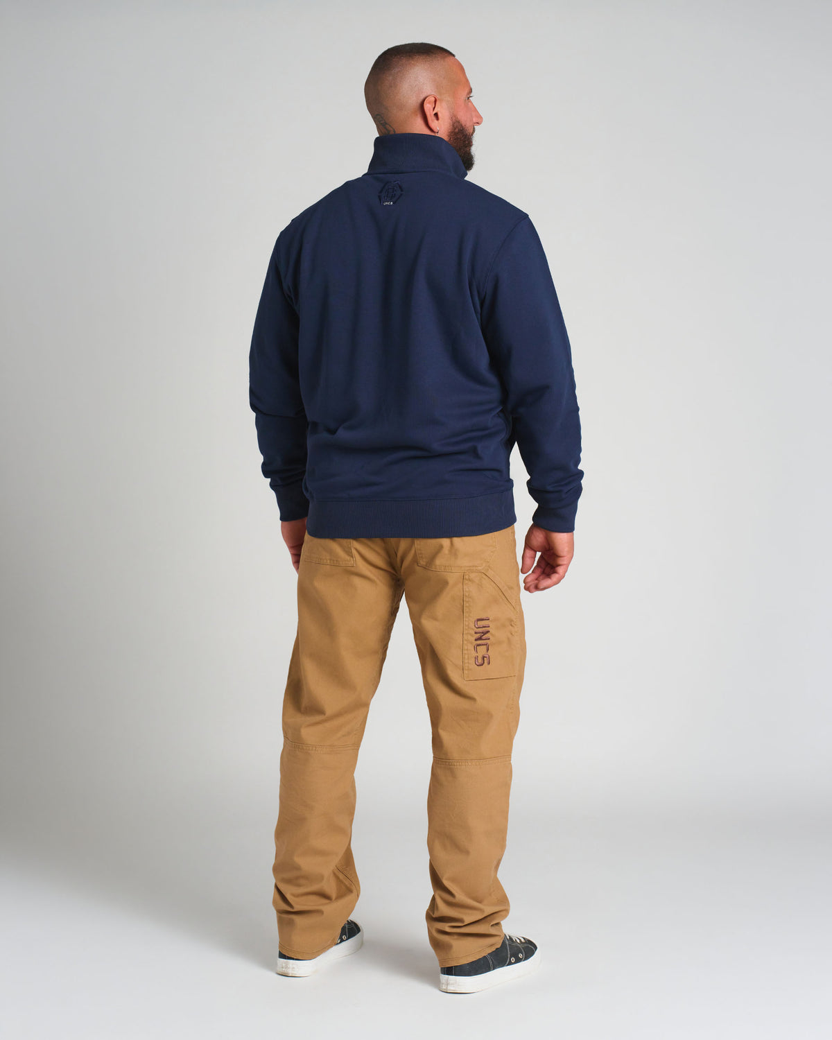 Pánska mikina CAINE IV NAVY BLUE
