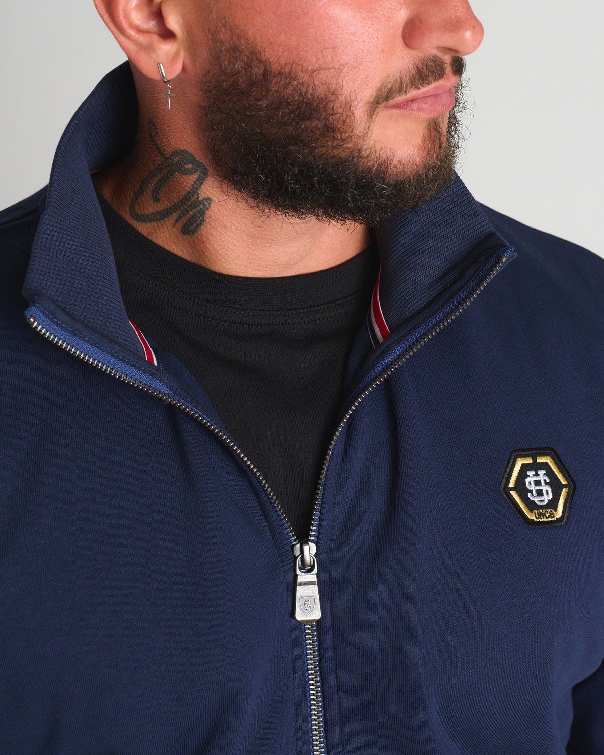 Pánska mikina CAINE IV NAVY BLUE
