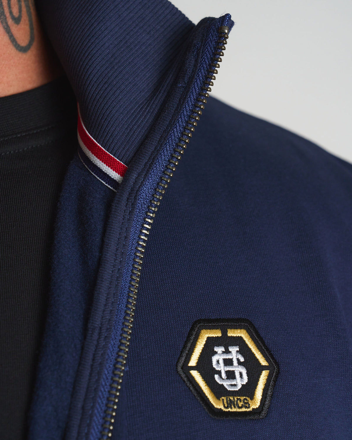 Pánska mikina CAINE IV NAVY BLUE