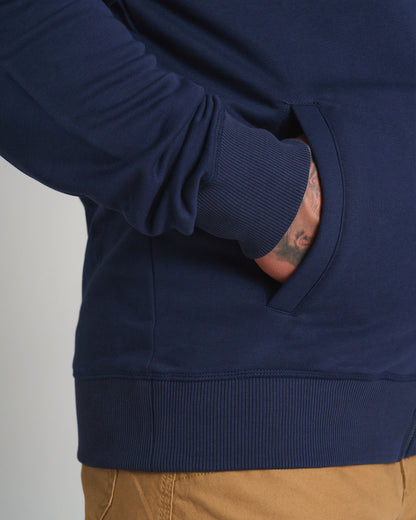 Pánska mikina CAINE IV NAVY BLUE