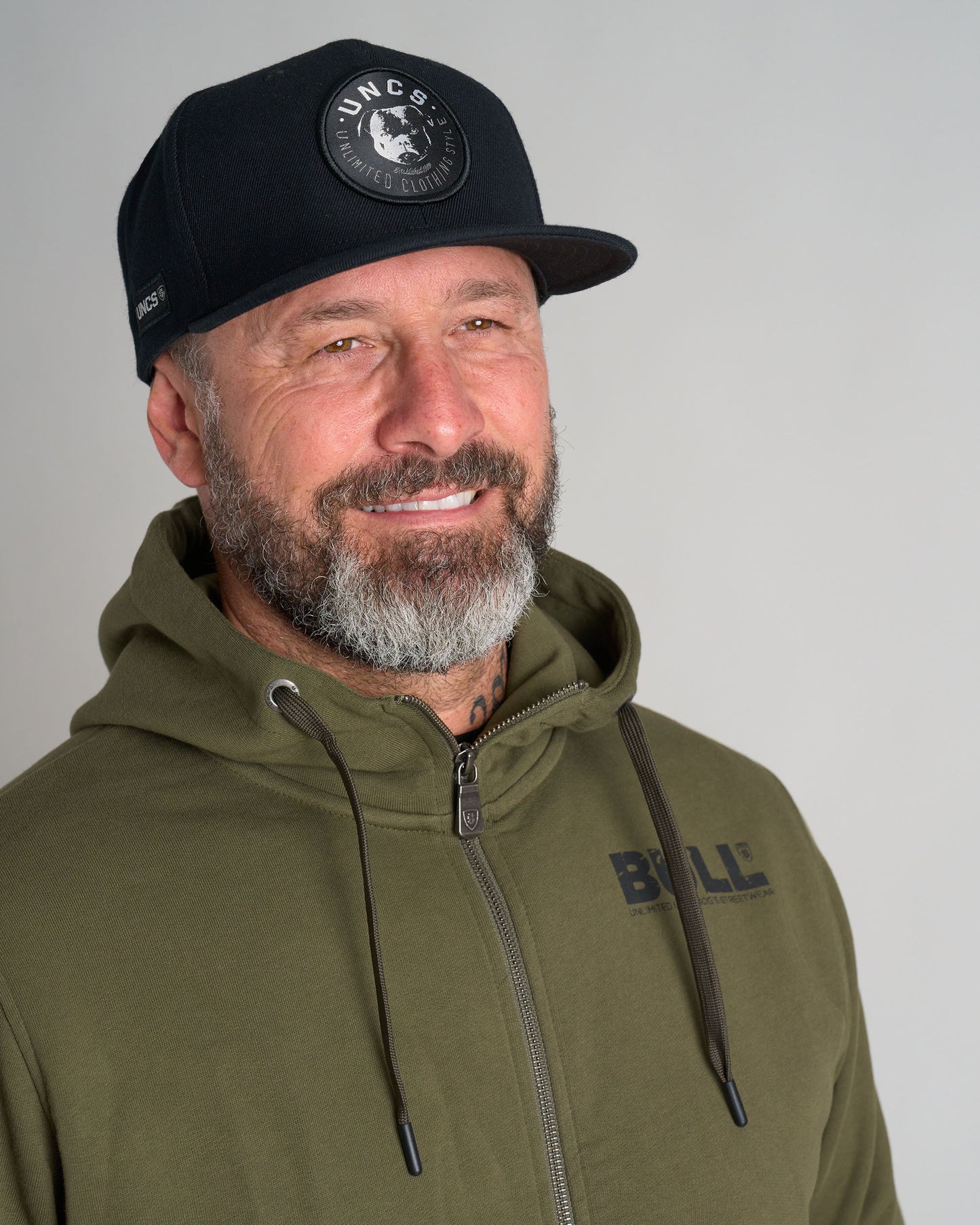 Pánska mikina BULL KHAKI