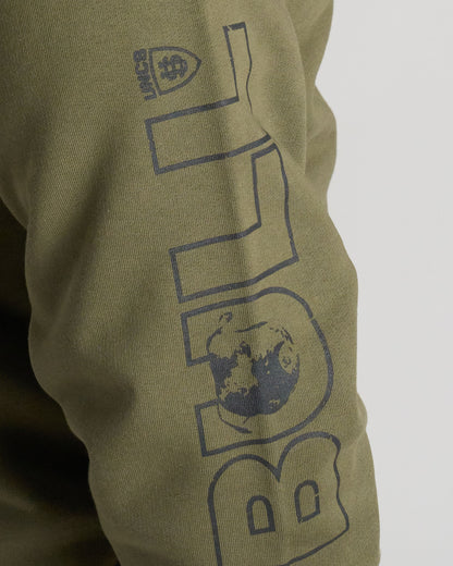 Pánska mikina BULL KHAKI