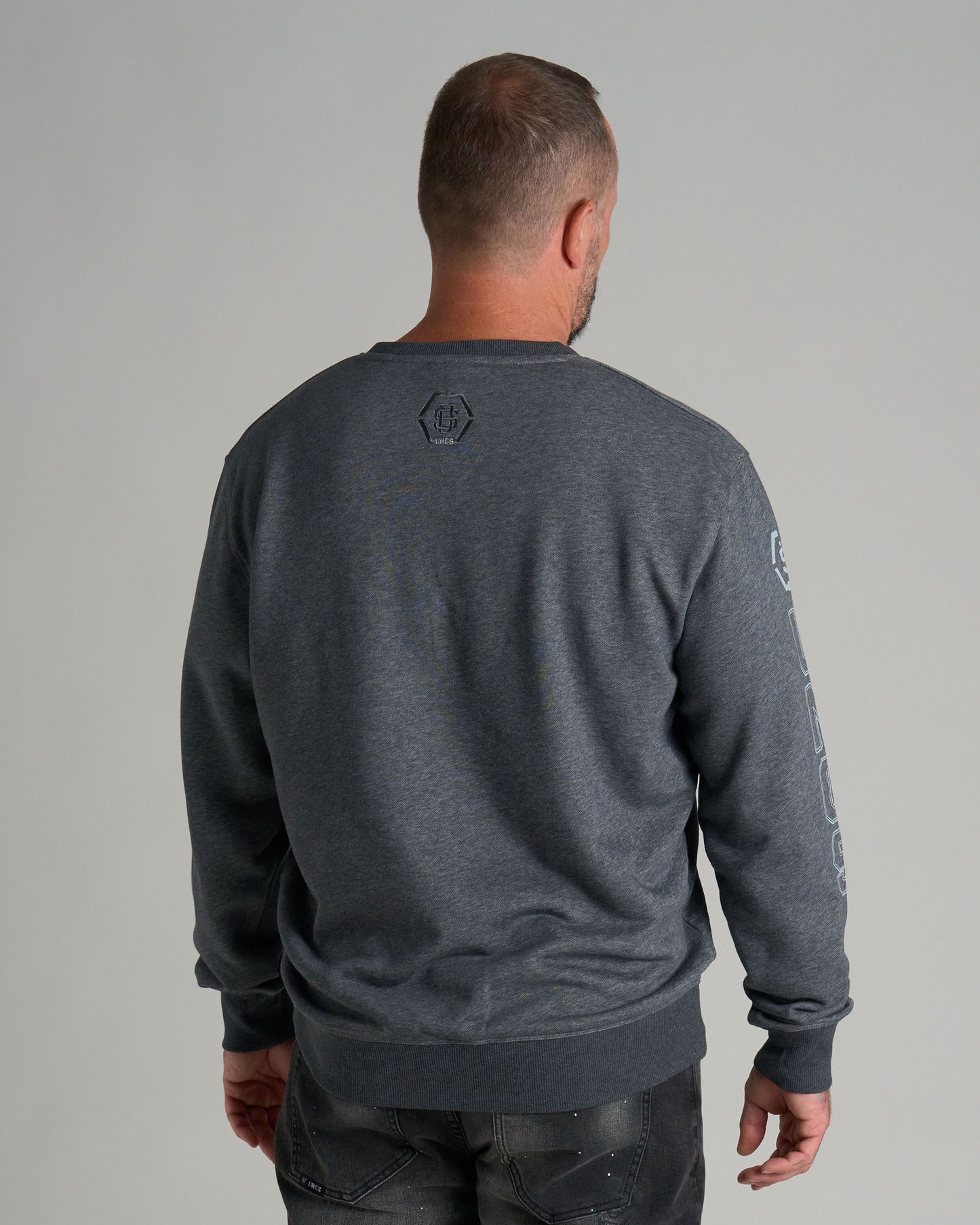 Pánska mikina CAINE III DARK GREY