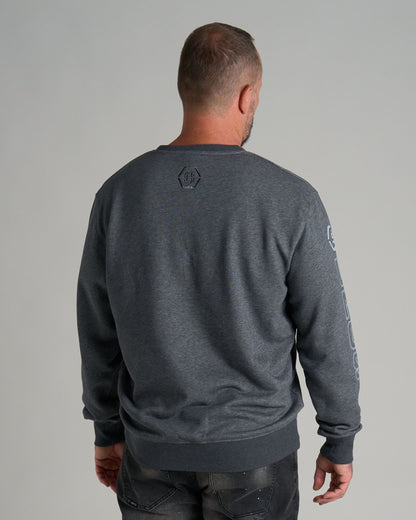 Pánska mikina CAINE III DARK GREY