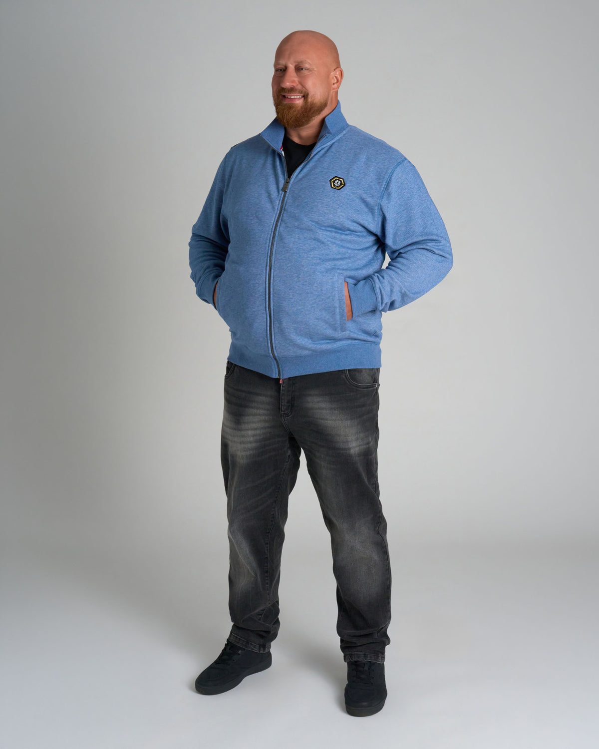 Pánska mikina CAINE II BLUE