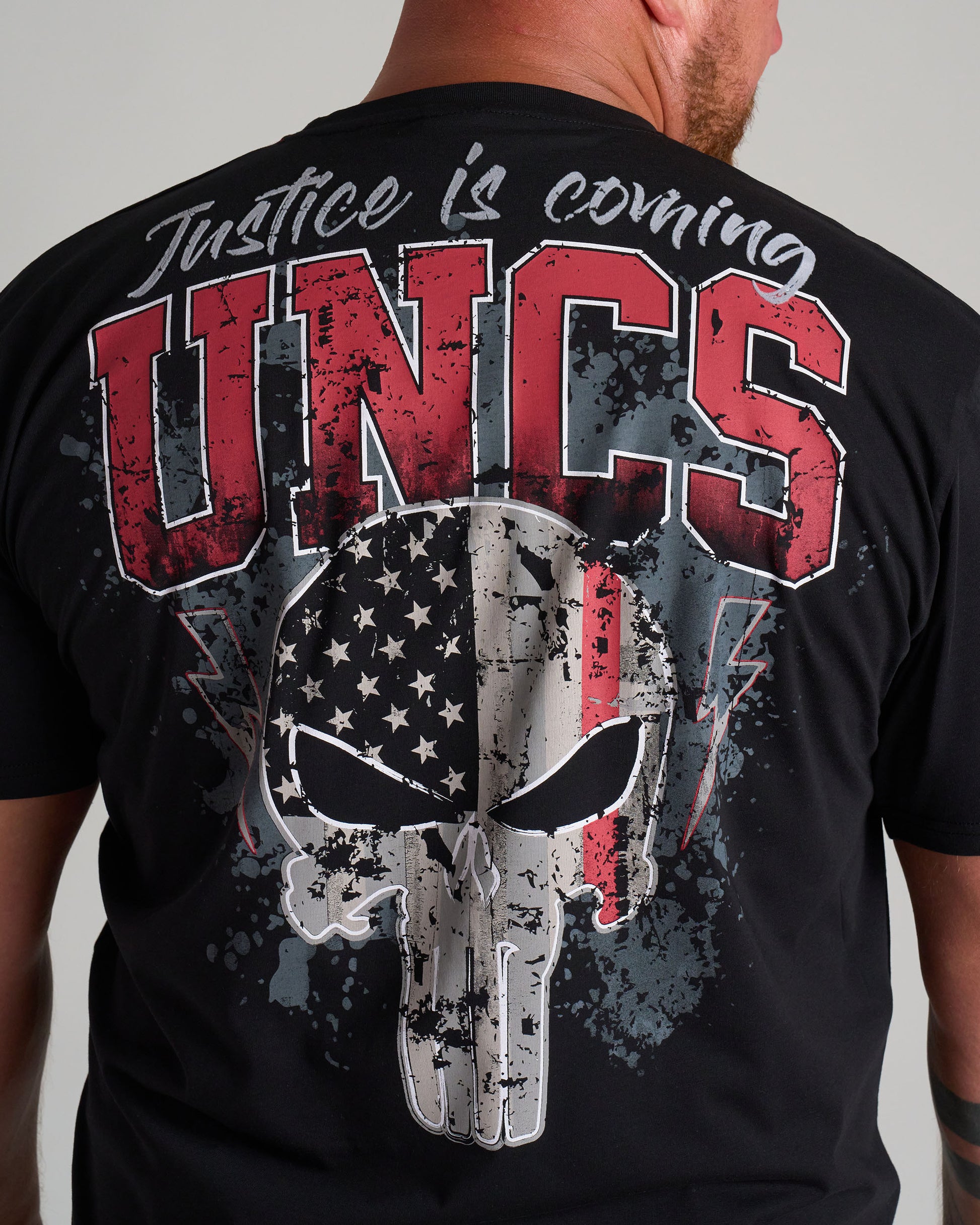 Pánske tričko JUSTICE II BLACK