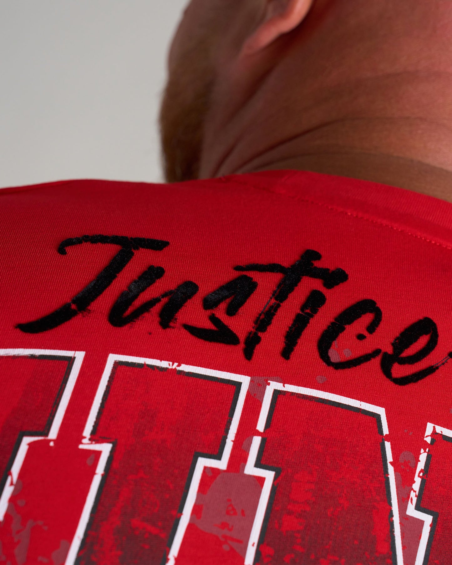 Pánske tričko JUSTICE II RED
