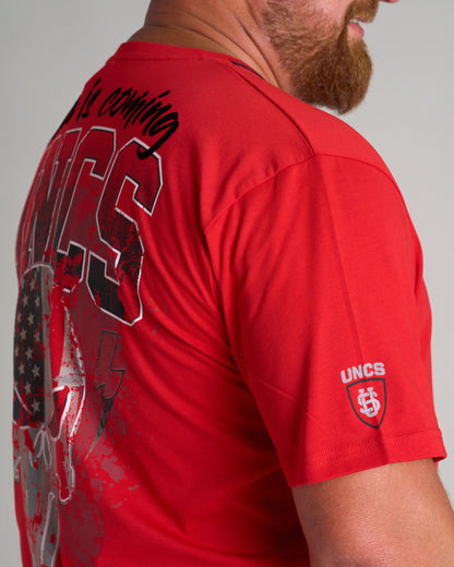 Pánske tričko JUSTICE II RED