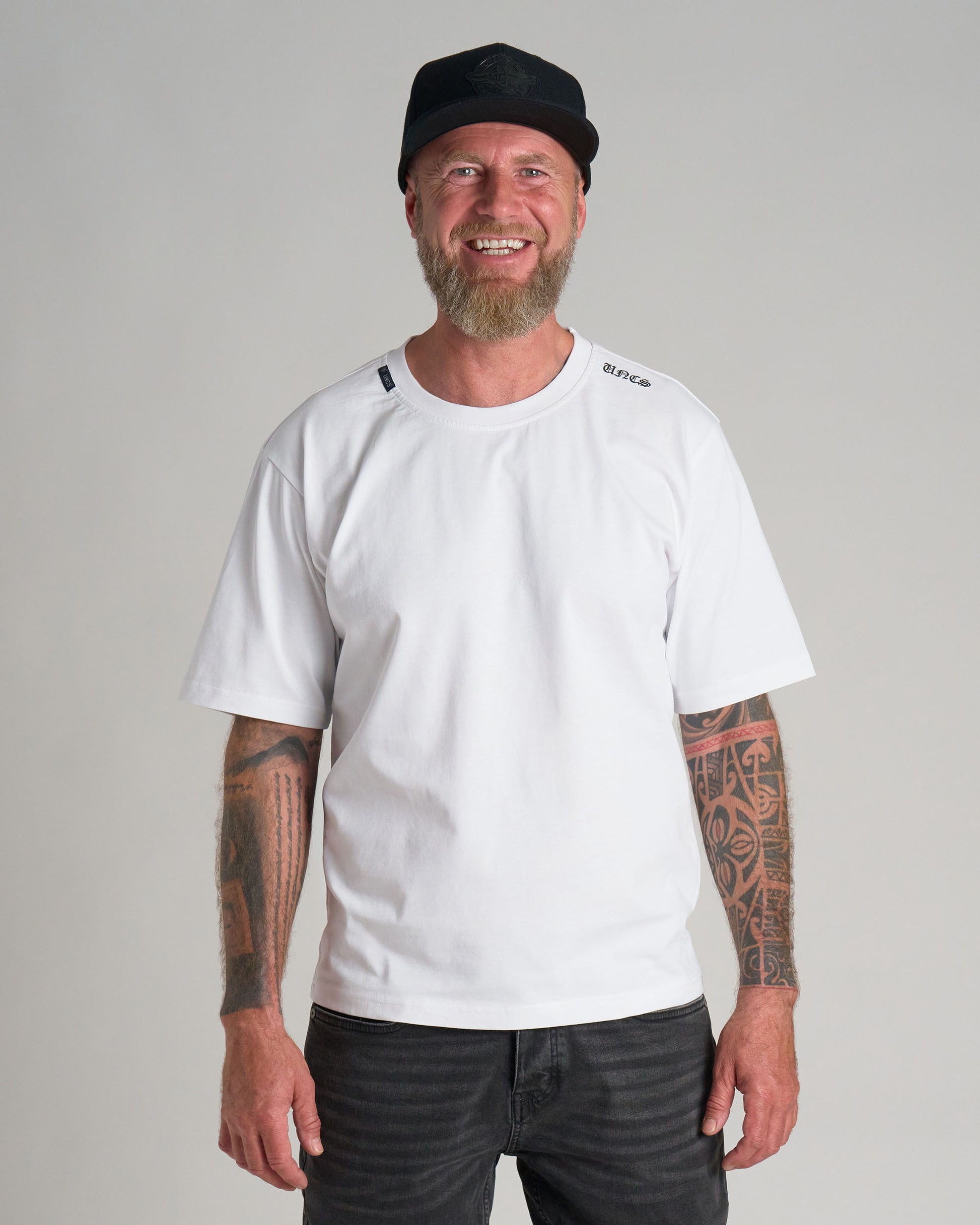 Pánske tričko UNLIMITED (OVERSIZE) WHITE
