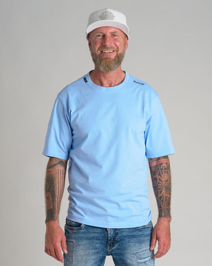 Pánske tričko UNLIMITED (OVERSIZE) BLUE