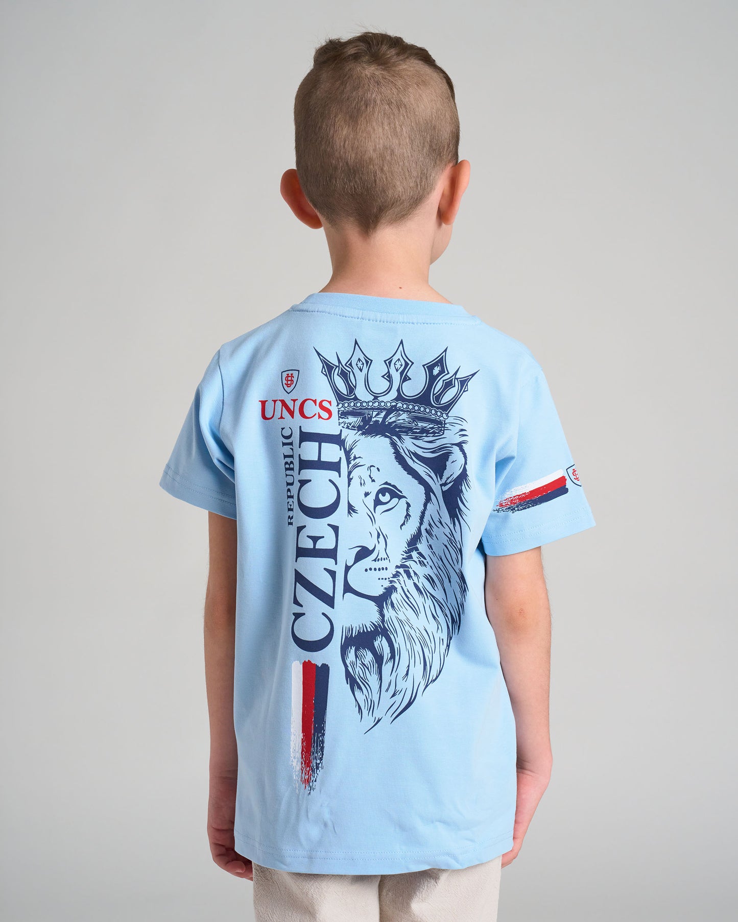 Detské tričko CZECH REPUBLIC BLUE