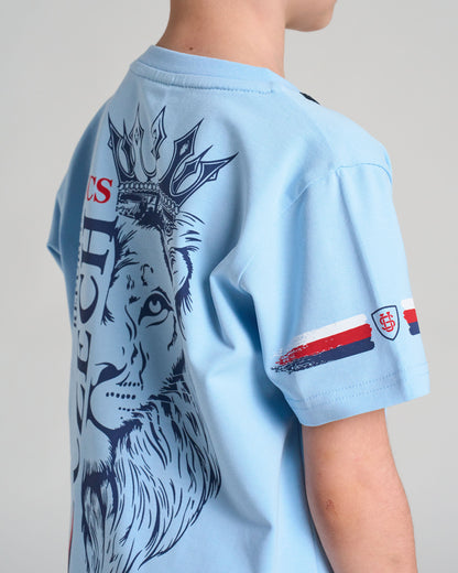 Detské tričko CZECH REPUBLIC BLUE