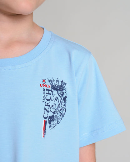 Detské tričko CZECH REPUBLIC BLUE