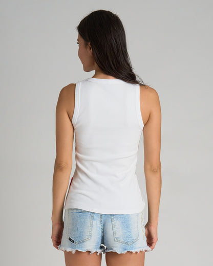 Dámsky top BASIC WHITE