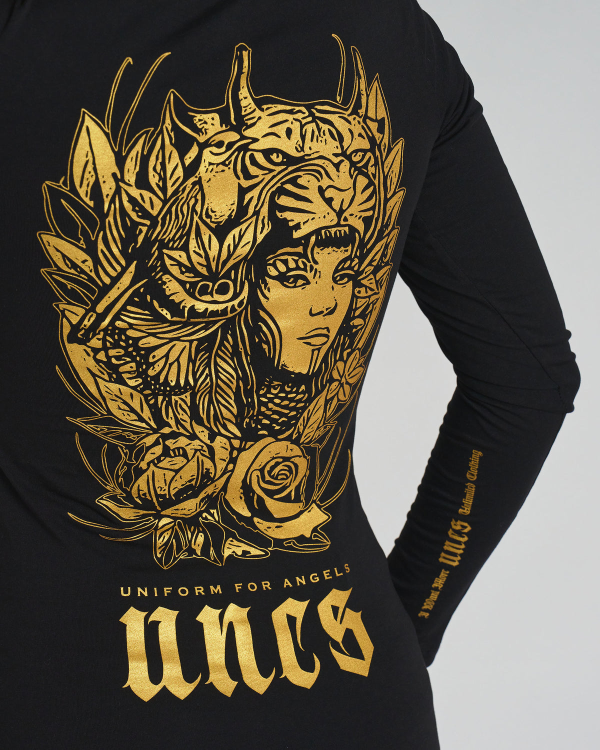 Dámske tričko CARMEN LS BLACK