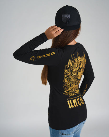 Dámske tričko CARMEN LS BLACK