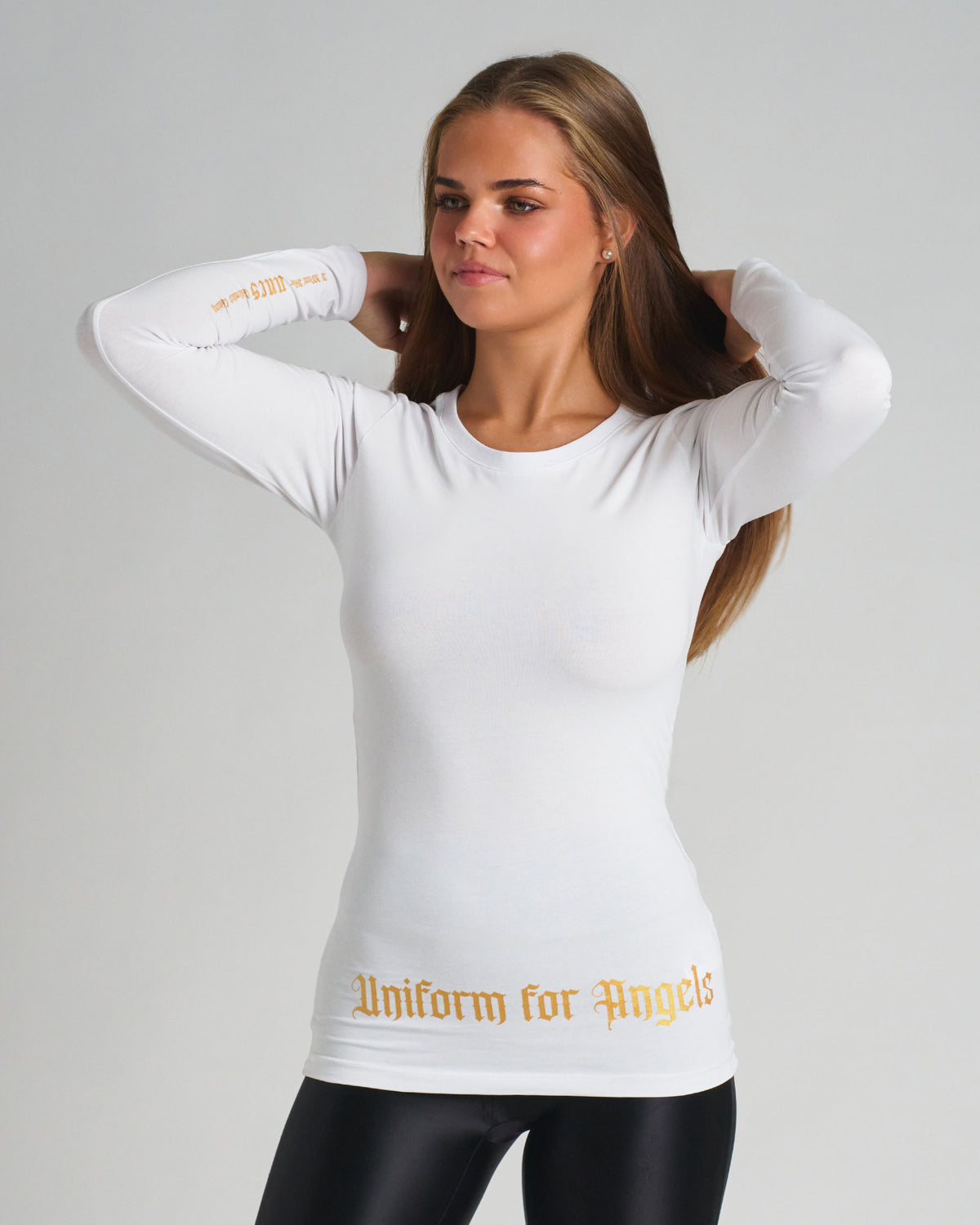 Dámske tričko CARMEN LS WHITE