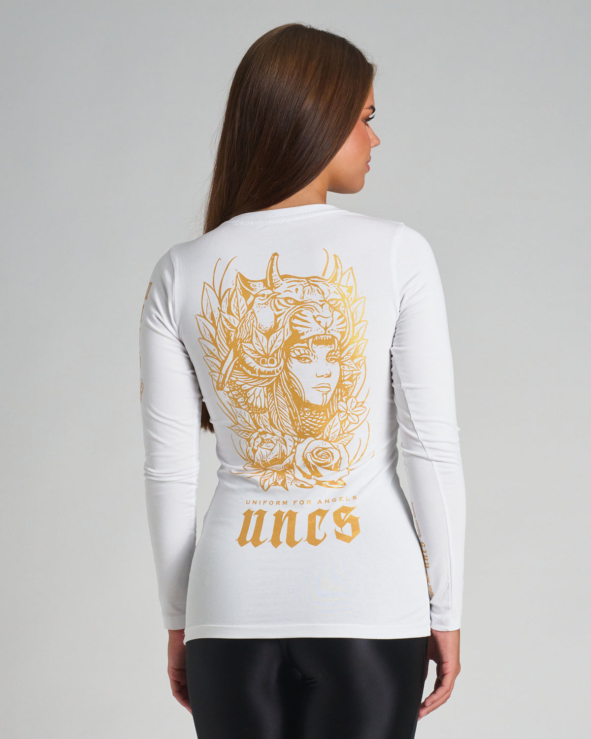 Dámske tričko CARMEN LS WHITE