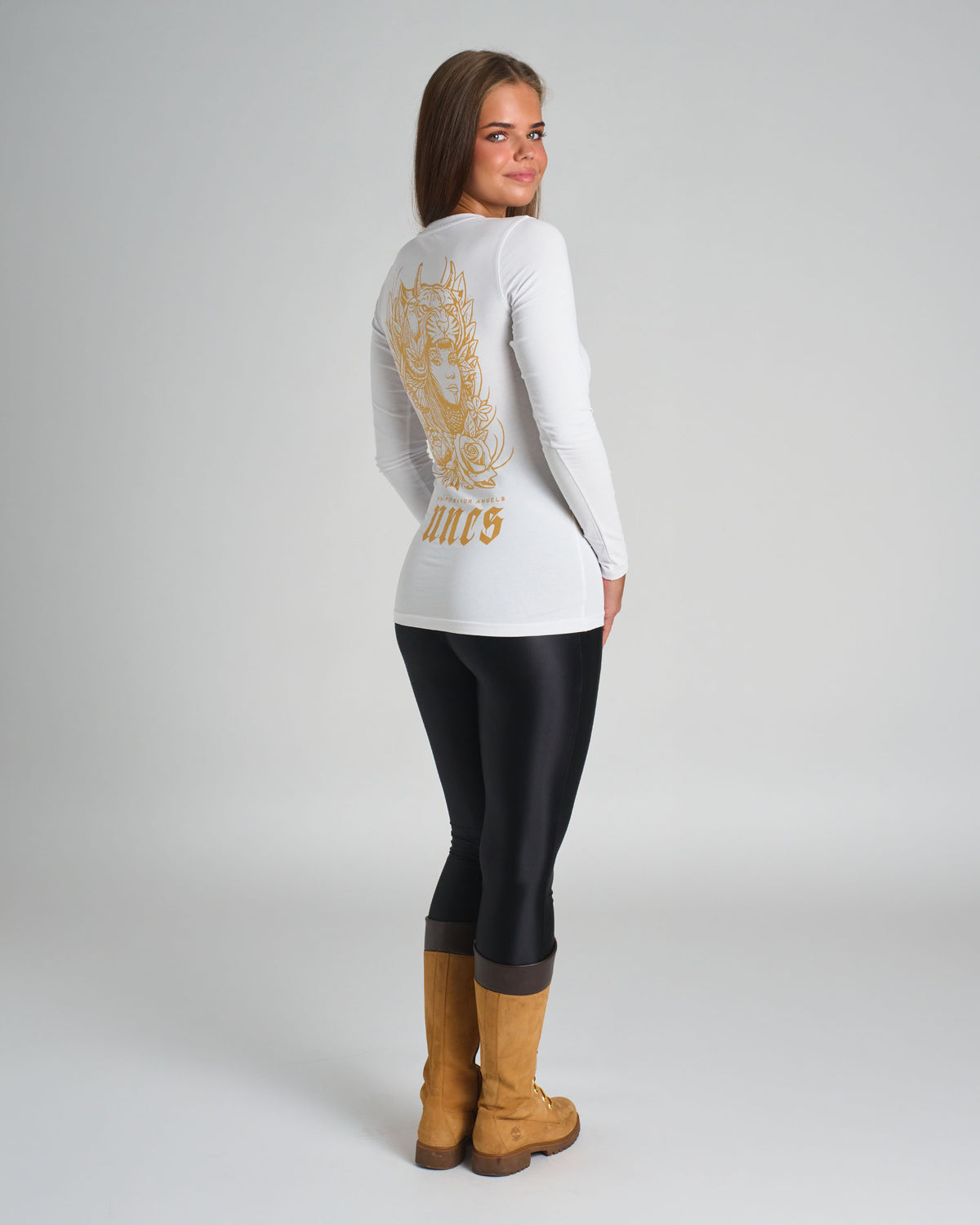 Dámske tričko CARMEN LS WHITE