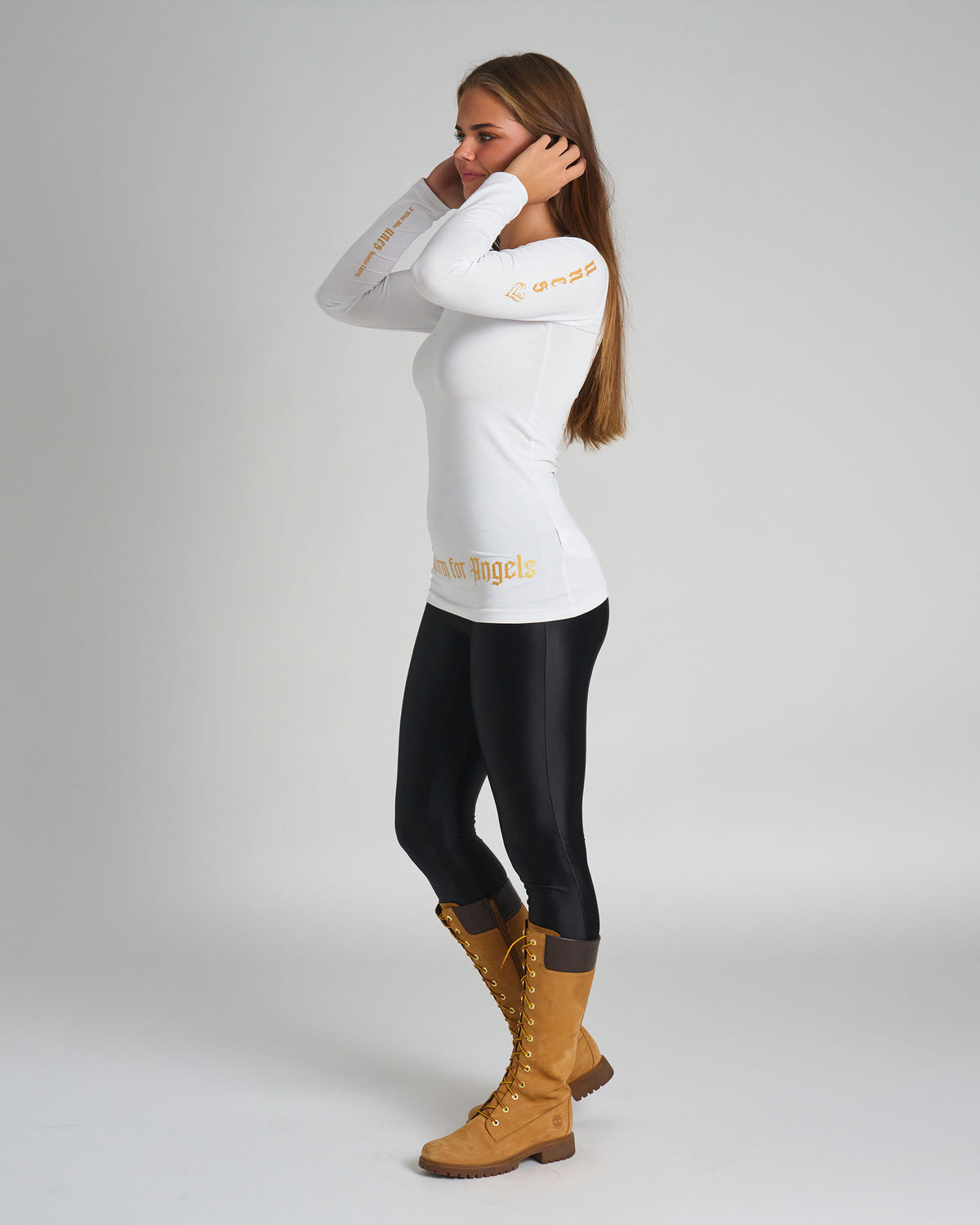 Dámske tričko CARMEN LS WHITE