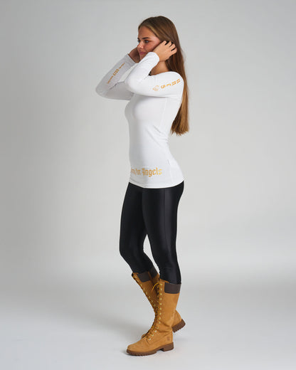 Dámske tričko CARMEN LS WHITE
