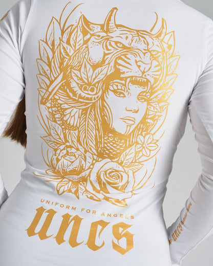 Dámske tričko CARMEN LS WHITE