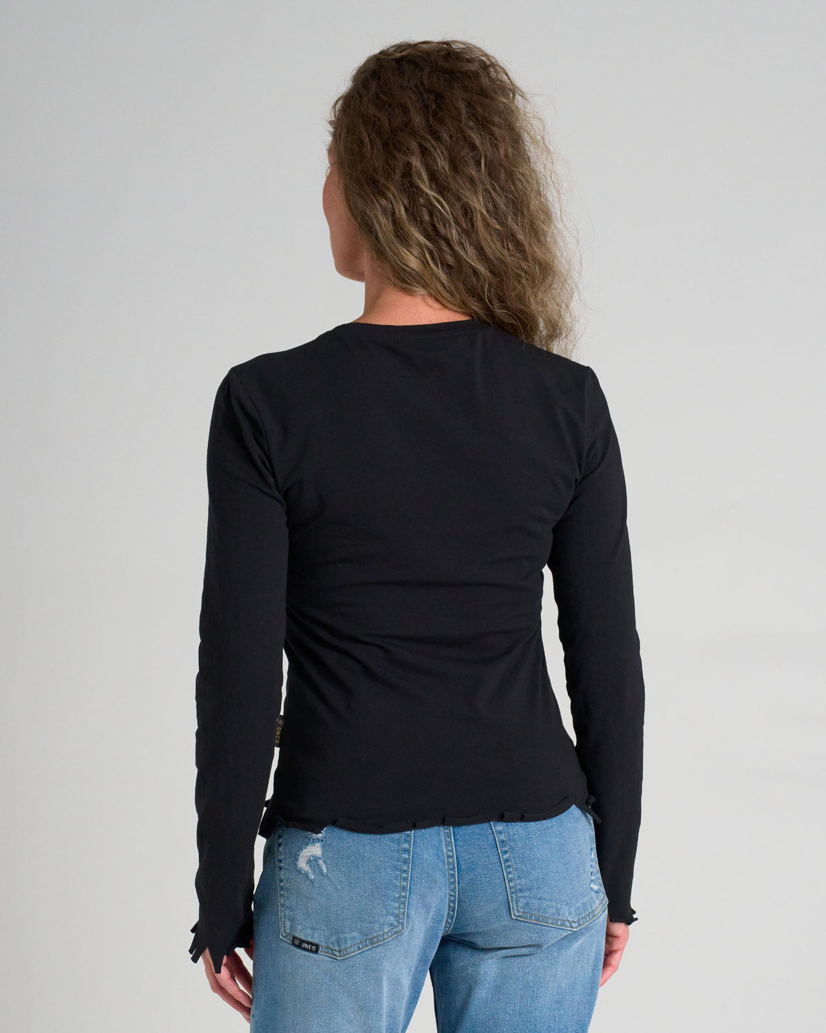 Dámske tričko RICA LS BLACK