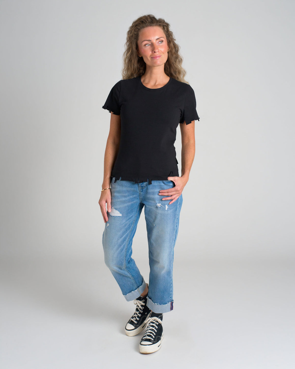 Dámske tričko RICA BLACK