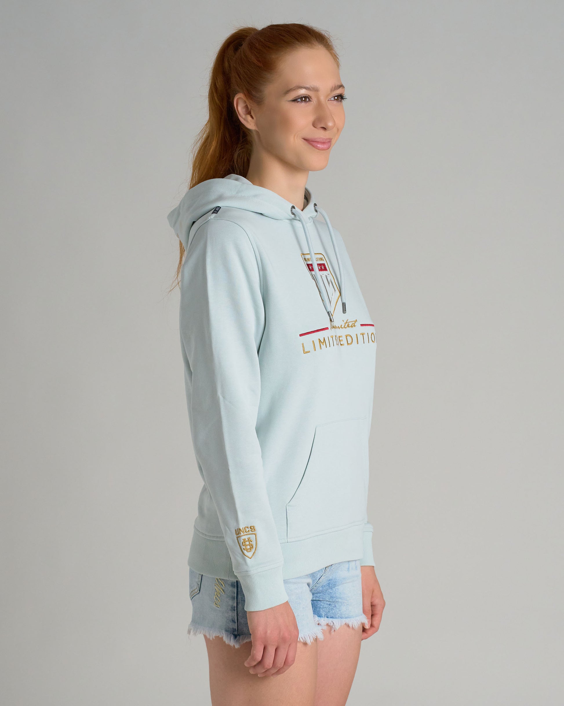 Dámska mikina CLAIRE BABY BLUE