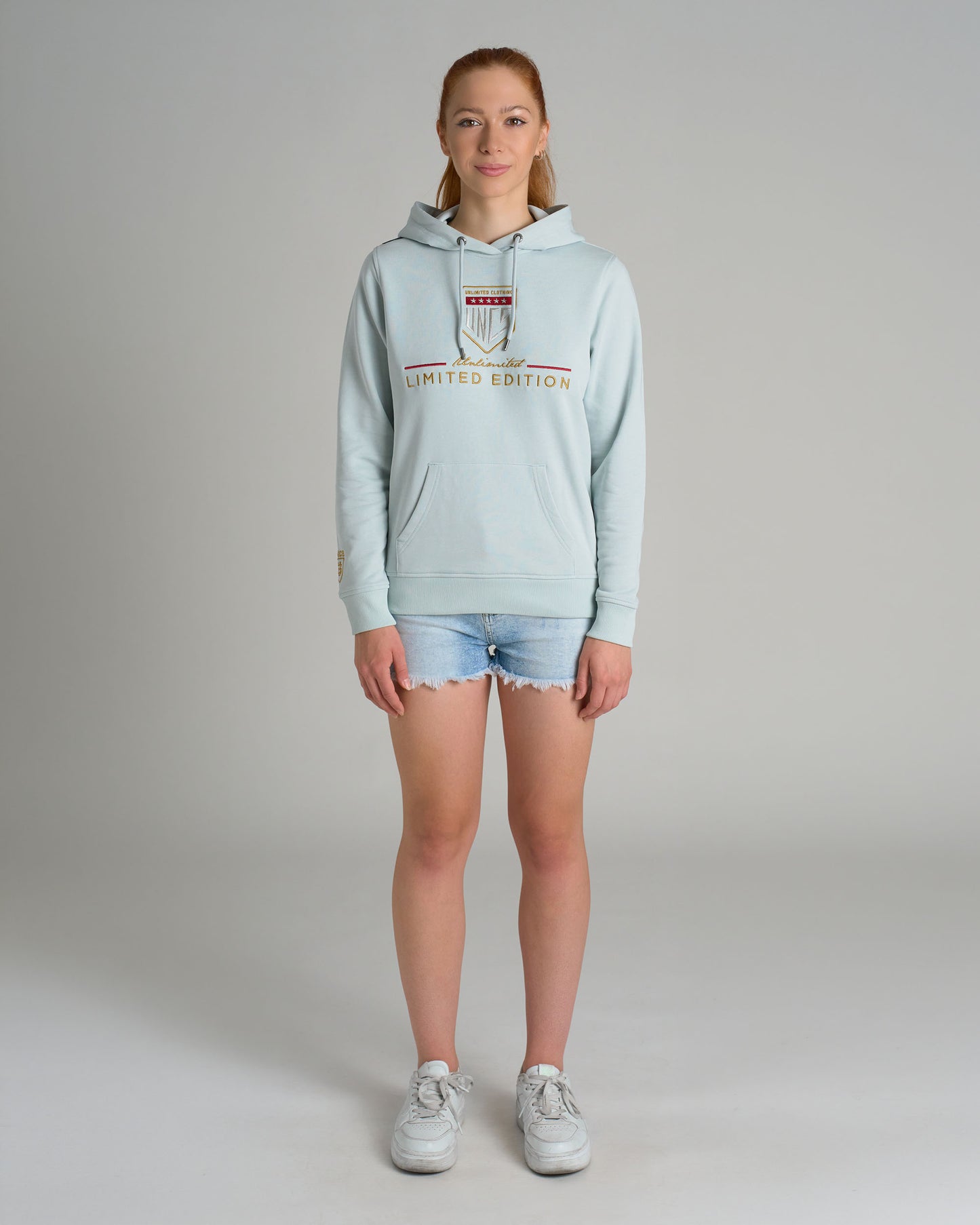 Dámska mikina CLAIRE BABY BLUE
