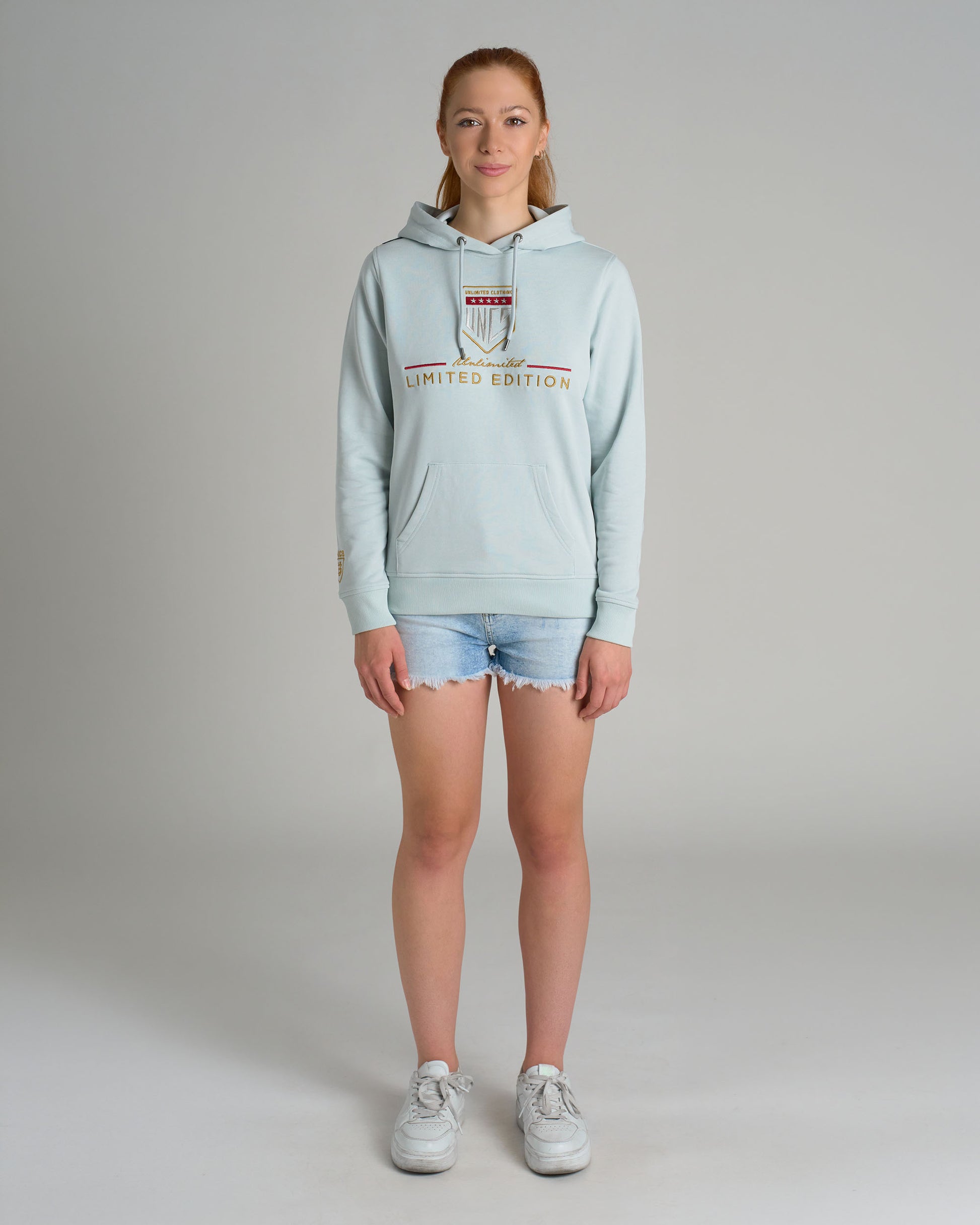 Dámska mikina CLAIRE BABY BLUE