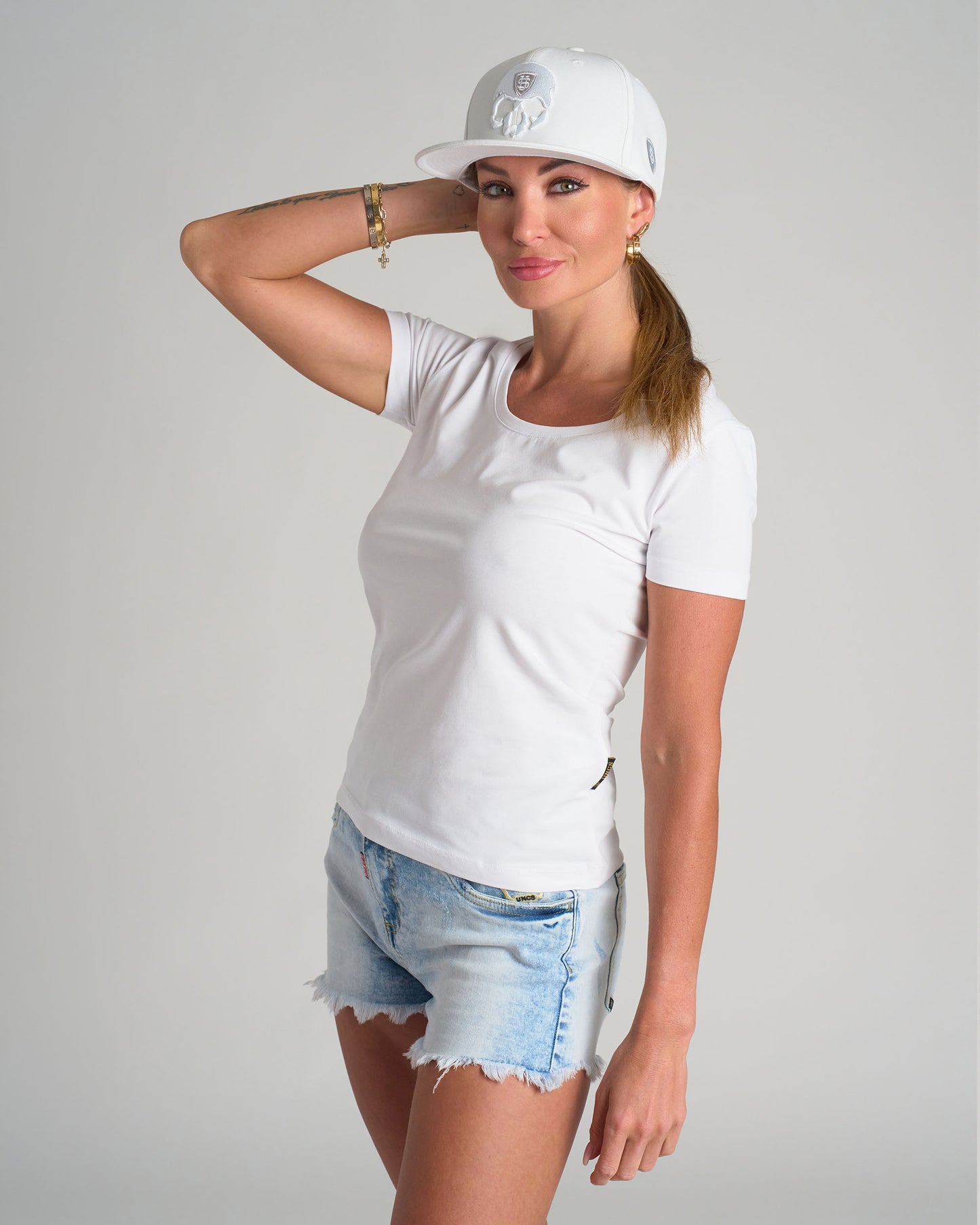 Dámske tričko BASIC WHITE