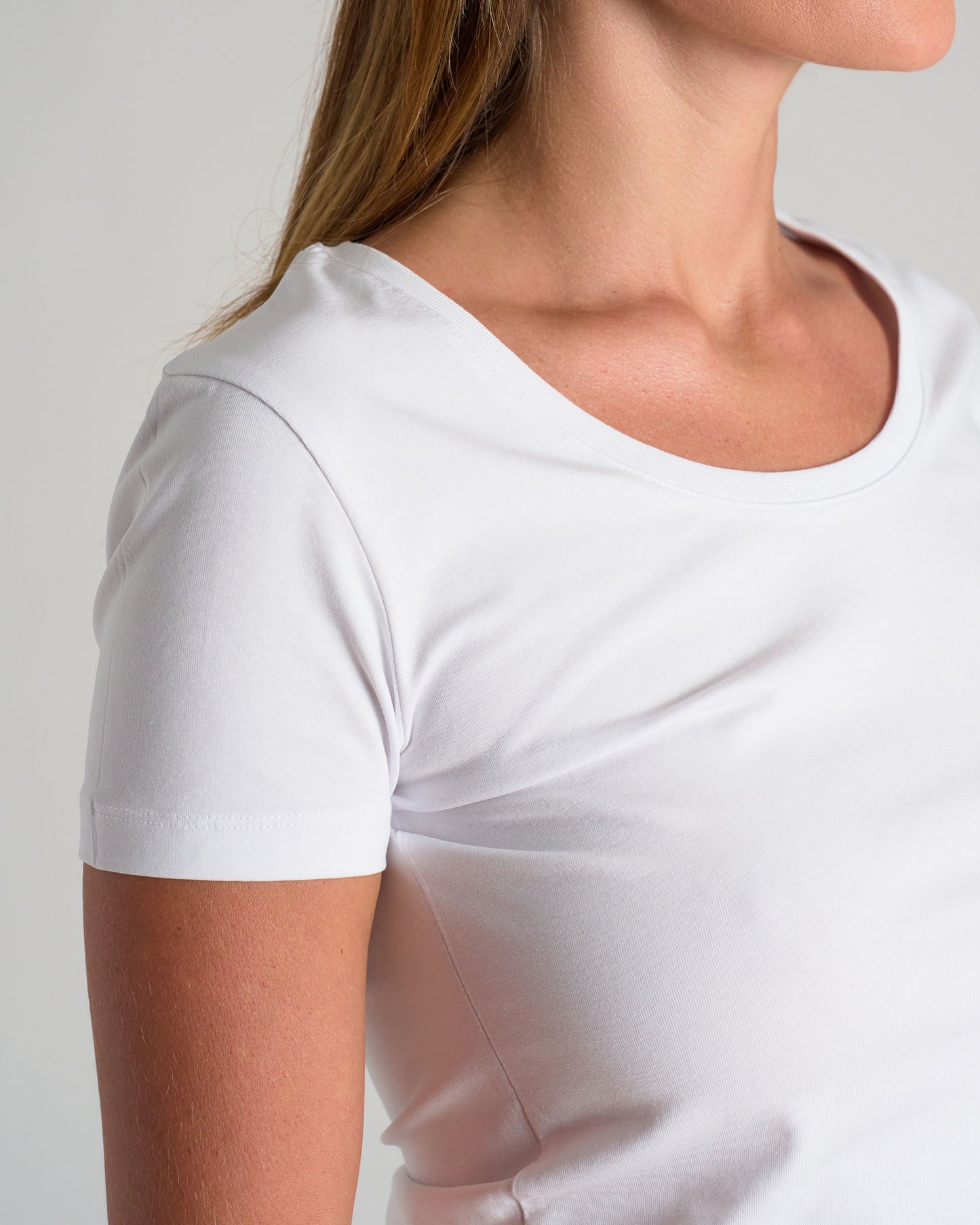 Dámske tričko BASIC WHITE
