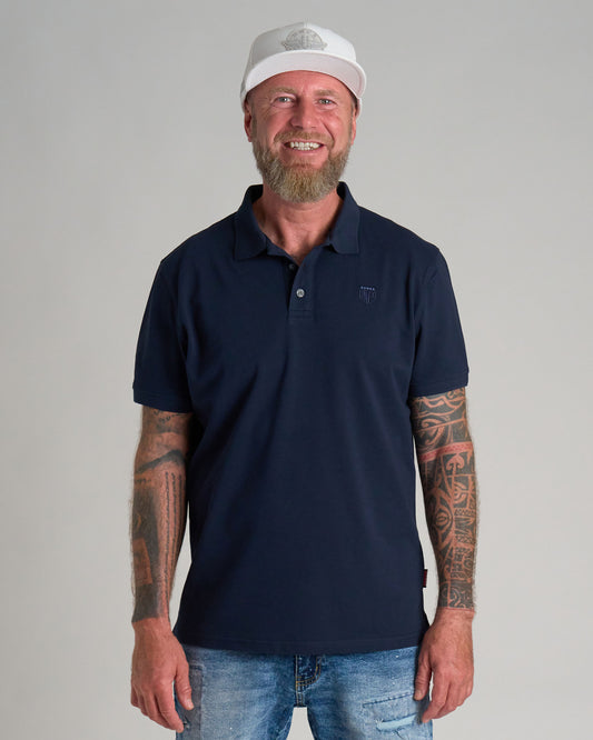 Pánske polo CARLOS NAVY