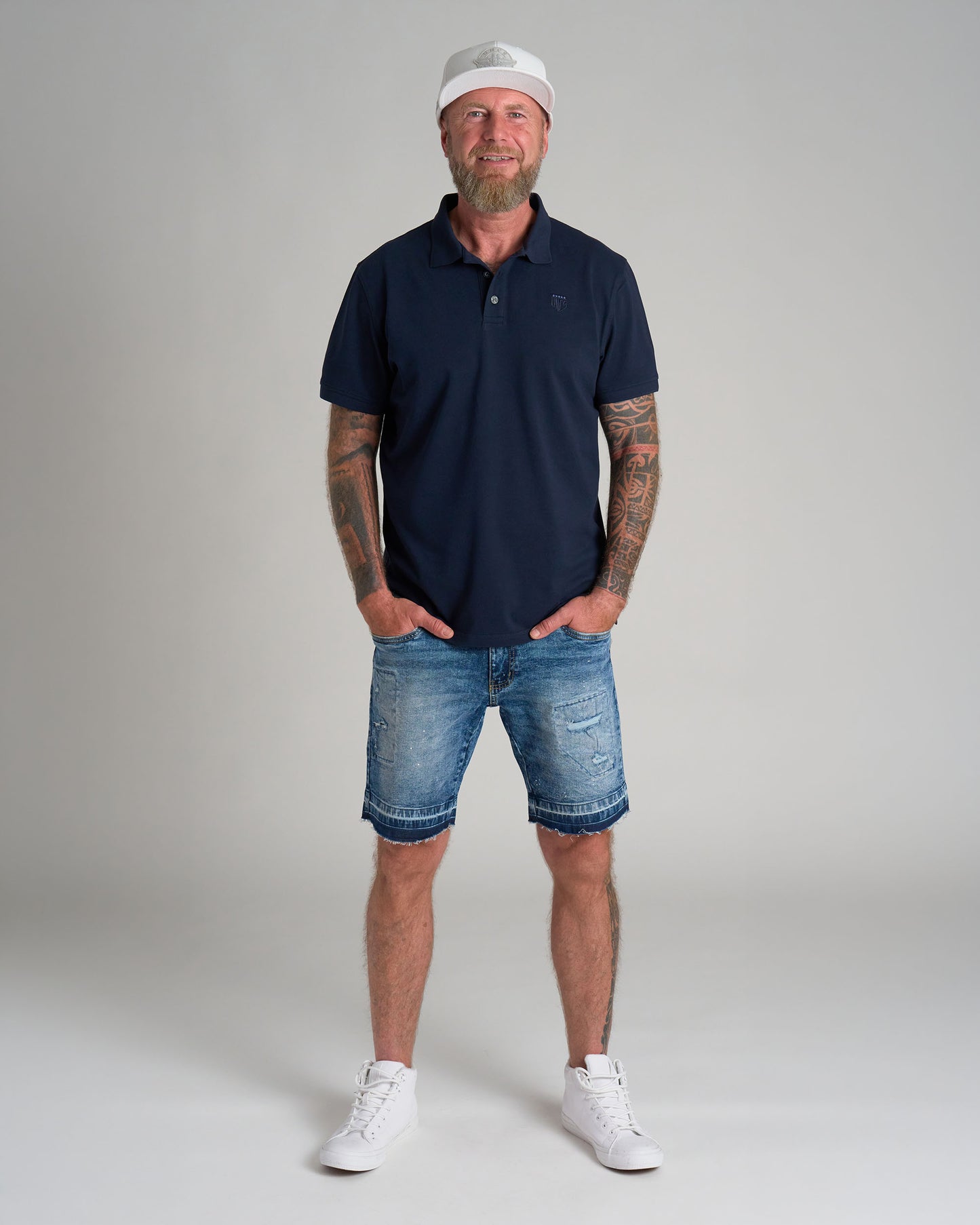 Pánske polo CARLOS NAVY