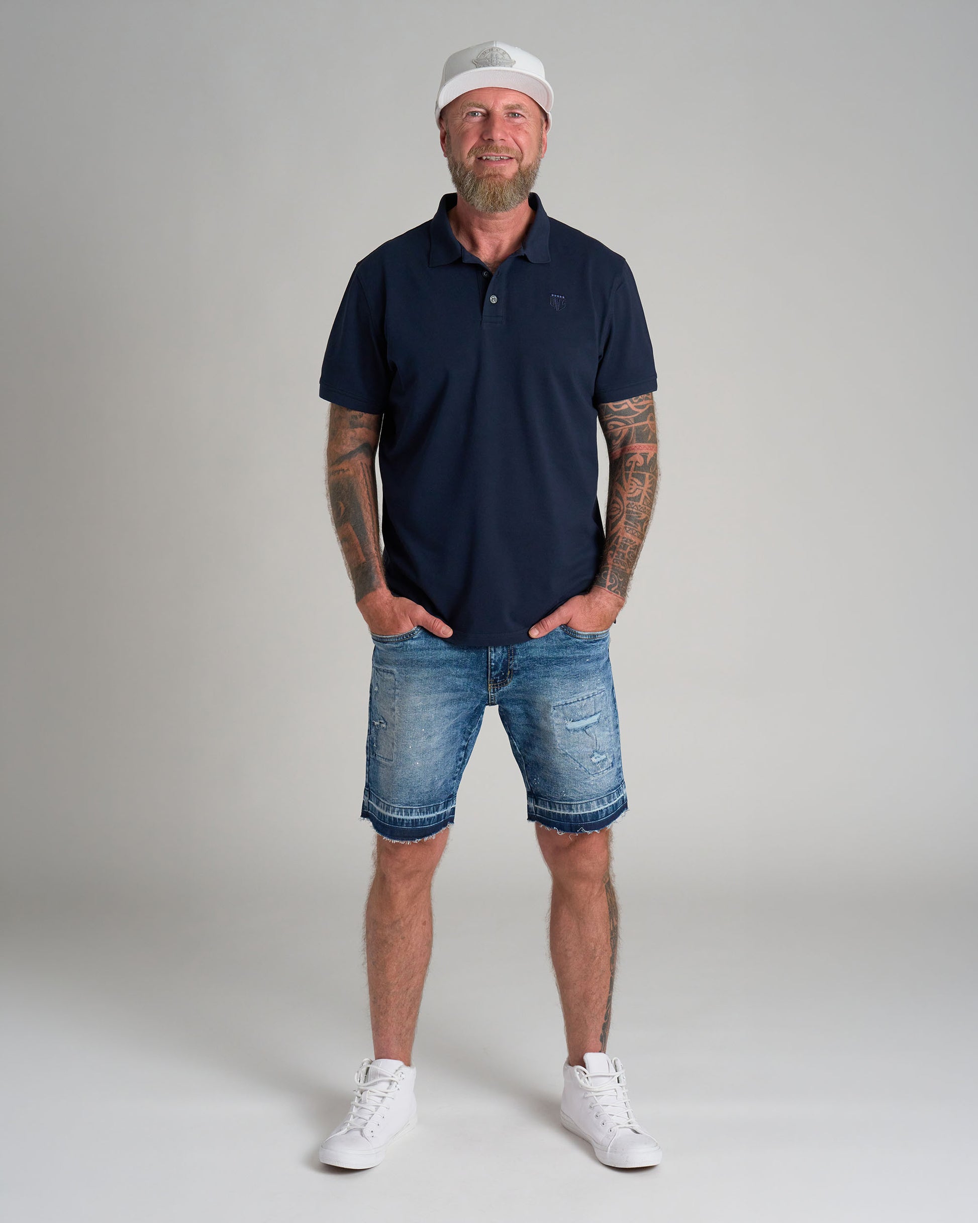 Pánske polo CARLOS NAVY