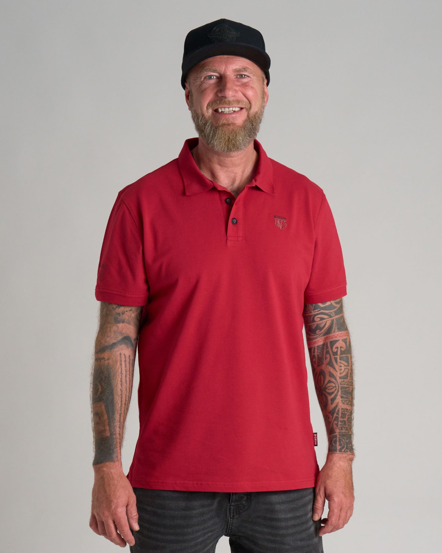 Pánske polo CARLOS BURGUNDY