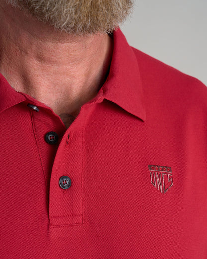 Pánske polo CARLOS BURGUNDY