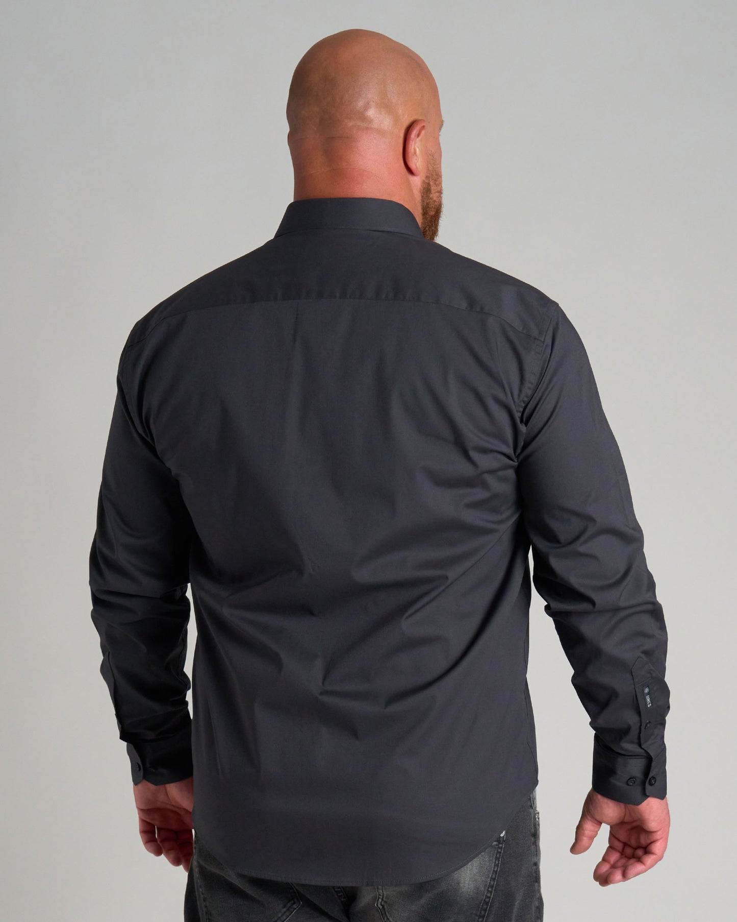 Pánska košeľa MONROE III DARK GREY
