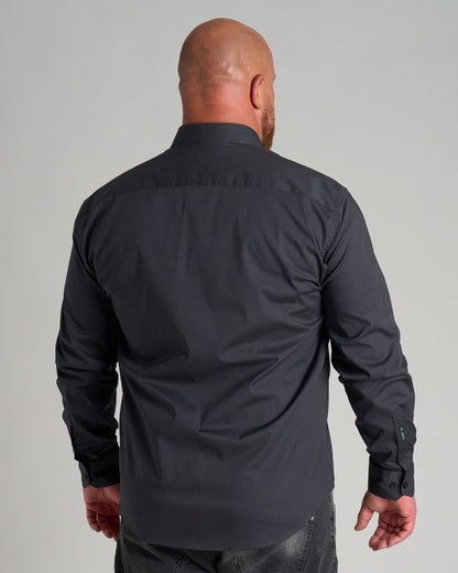 Pánska košeľa MONROE III DARK GREY