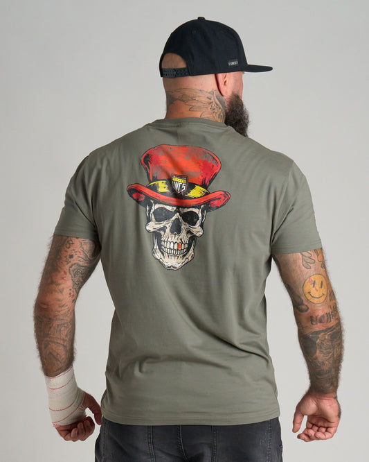 Pánske tričko SKULL III KHAKI