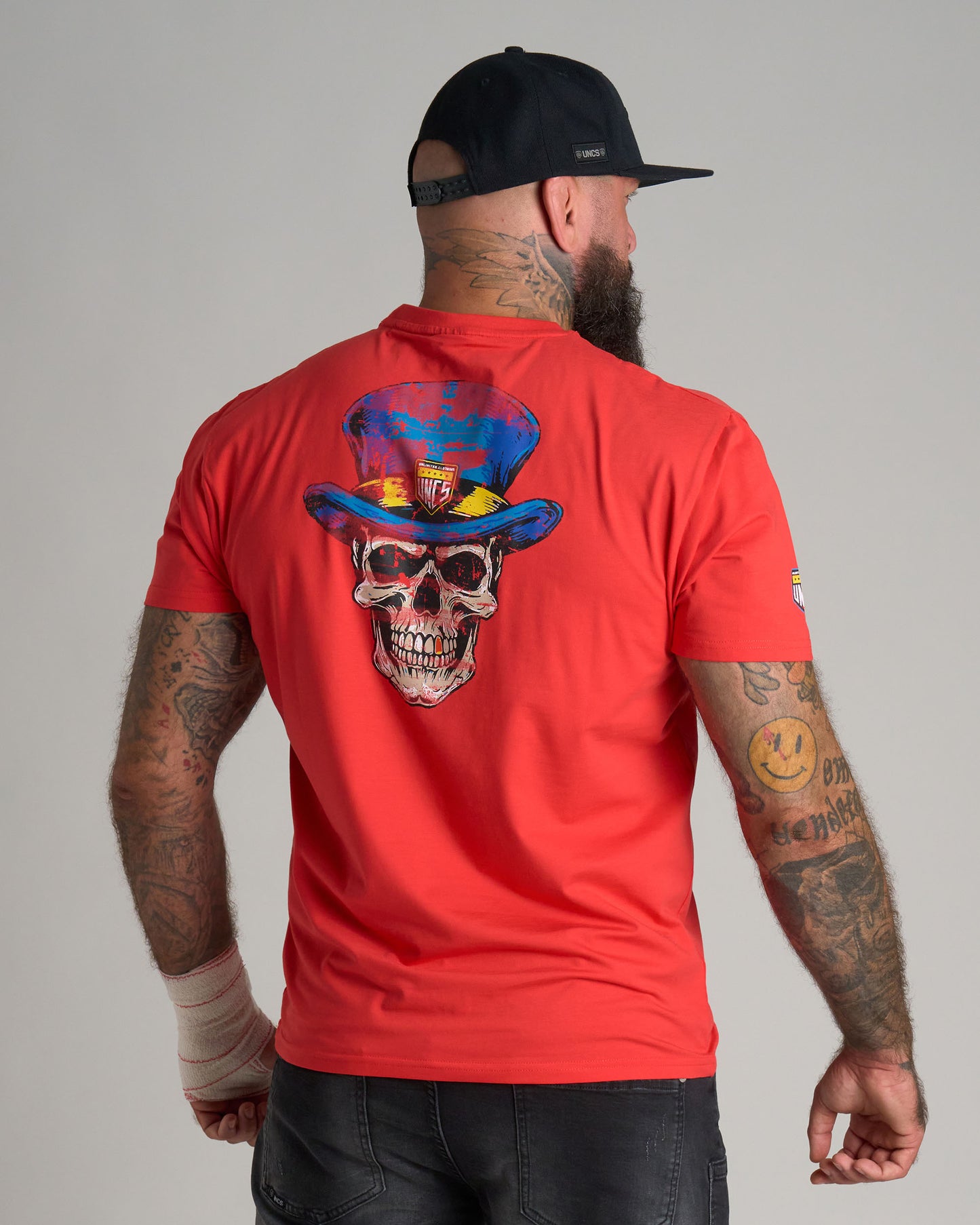 Pánske tričko SKULL III RED