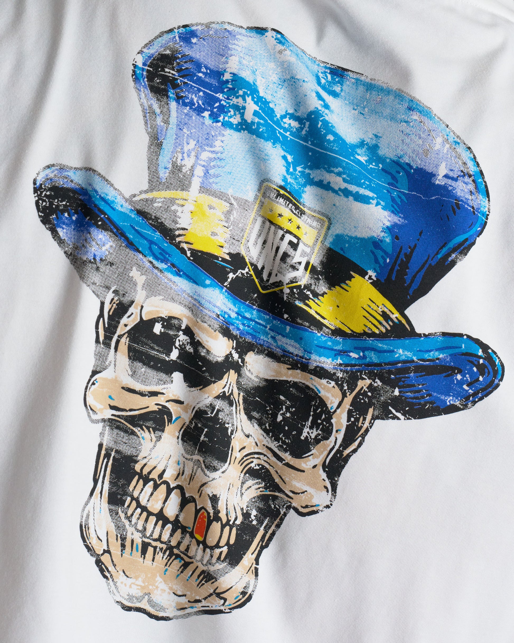 Pánske tričko SKULL III WHITE