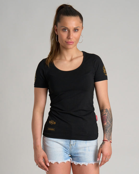Dámske tričko LEGENDY BLACK