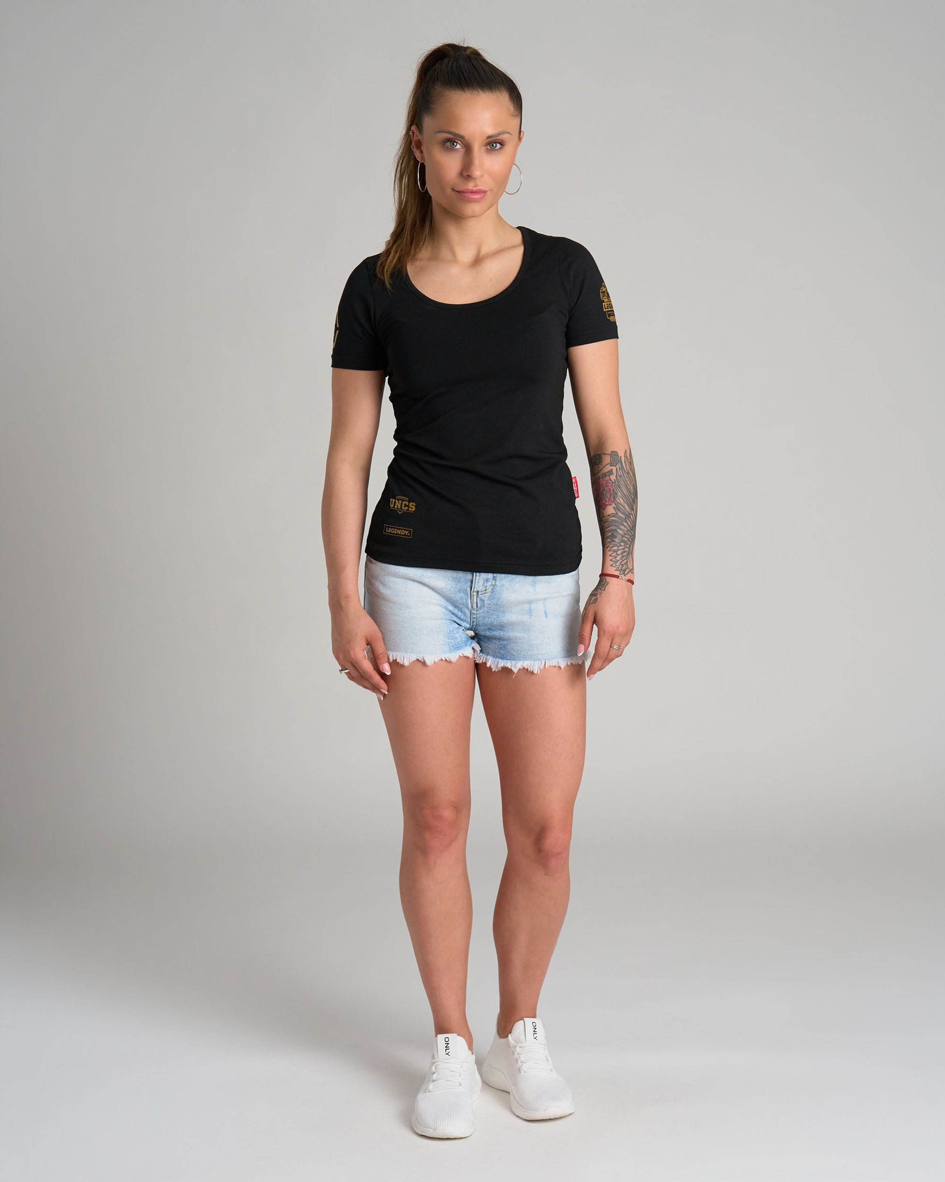 Dámske tričko LEGENDY BLACK