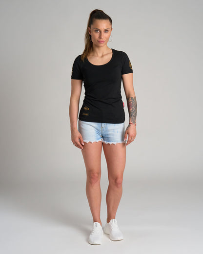Dámske tričko LEGENDY BLACK