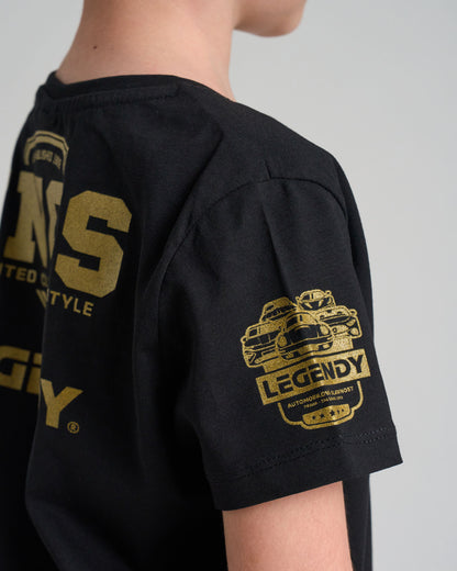 Detské tričko LEGENDY BLACK